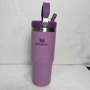 Stanley 30 OZ IceFlow 2 Flip Straw Tumbler Lilac  Water Bottle